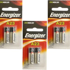 3 pilas alcalinas de 12 V A23 remplazan LRV08, MN21, MN23, MS21, N21, N21, N21, RV08, RVO8, S21, V23GA, VR22,1811A, 23A, 8F10R, 8LR32, 8LR932, A21, 3 pilas alcalinas de 12 V A23 remplazan LRV08, MN21, MN23, MS21, N21, N21, N21, RV08, RVO8, S21, V23GA, VR22,1811A, 23A, 8F10R, 8LR32, 8LR932, A21,