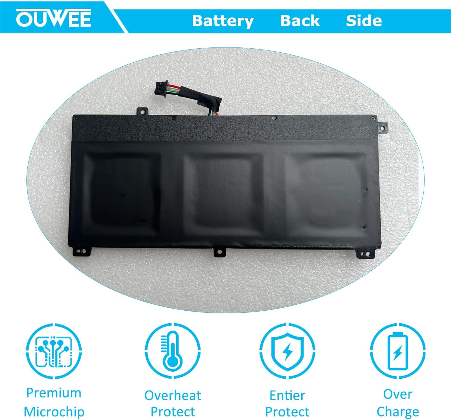 OUWEE 45N1742 – Batería para portátil compatible con Lenovo ThinkPad T550 T550s T560 W550 W550s P50S Series Notebook 45N1740 45N1741 45N1743