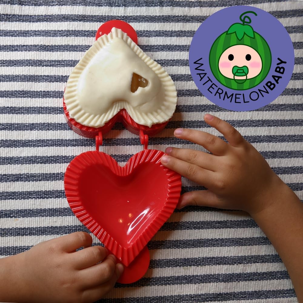 WATERMELONBABY Paquete de 3 moldes para pasteles de mano de Halloween, mini moldes para tartas, mini máquina para hacer tartas de mano, juego de