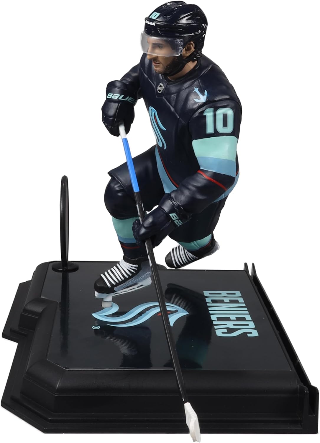 McFarlane Toys – Figura posada de Matty Beniers (Seattle Kraken) NHL de 7 pulgadas, Picks deportivos de McFarlane