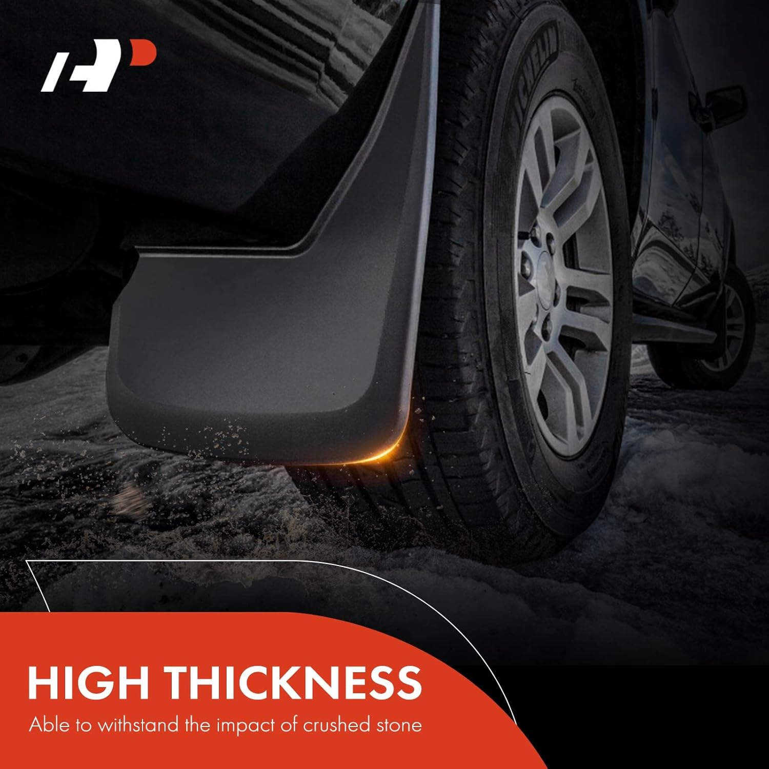 A-Premium Juego de 4 protectores contra salpicaduras con kit de herramientas compatibles con BMW G07 Series X7 2019 2020 2021 2022 2023, con pedal,