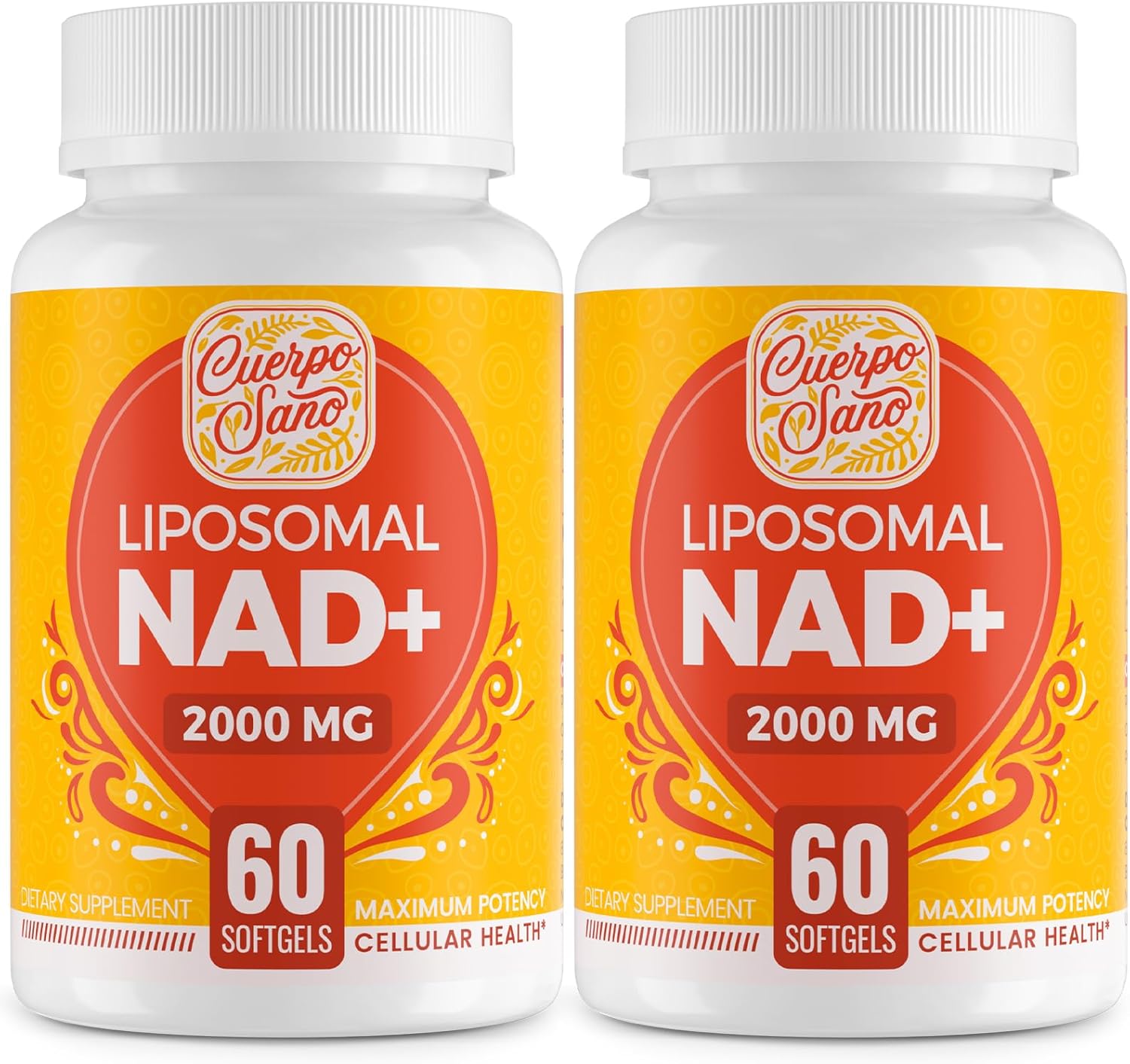 Suplemento liposomal NAD de 2000 mg  Alta absorción y NAD Pontecy, más eficiente que la nicotinamida ribósido, 100% puro NAD+ suplementos para