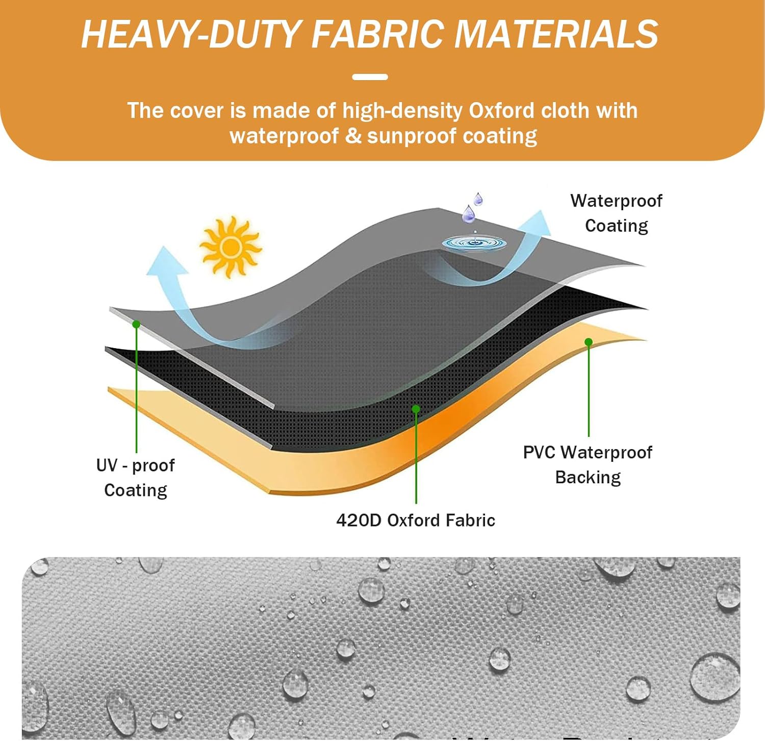 Cubierta impermeable para secadora y lavadora al aire libre, resistente al viento, a prueba de polvo, cubierta de protección universal de carga