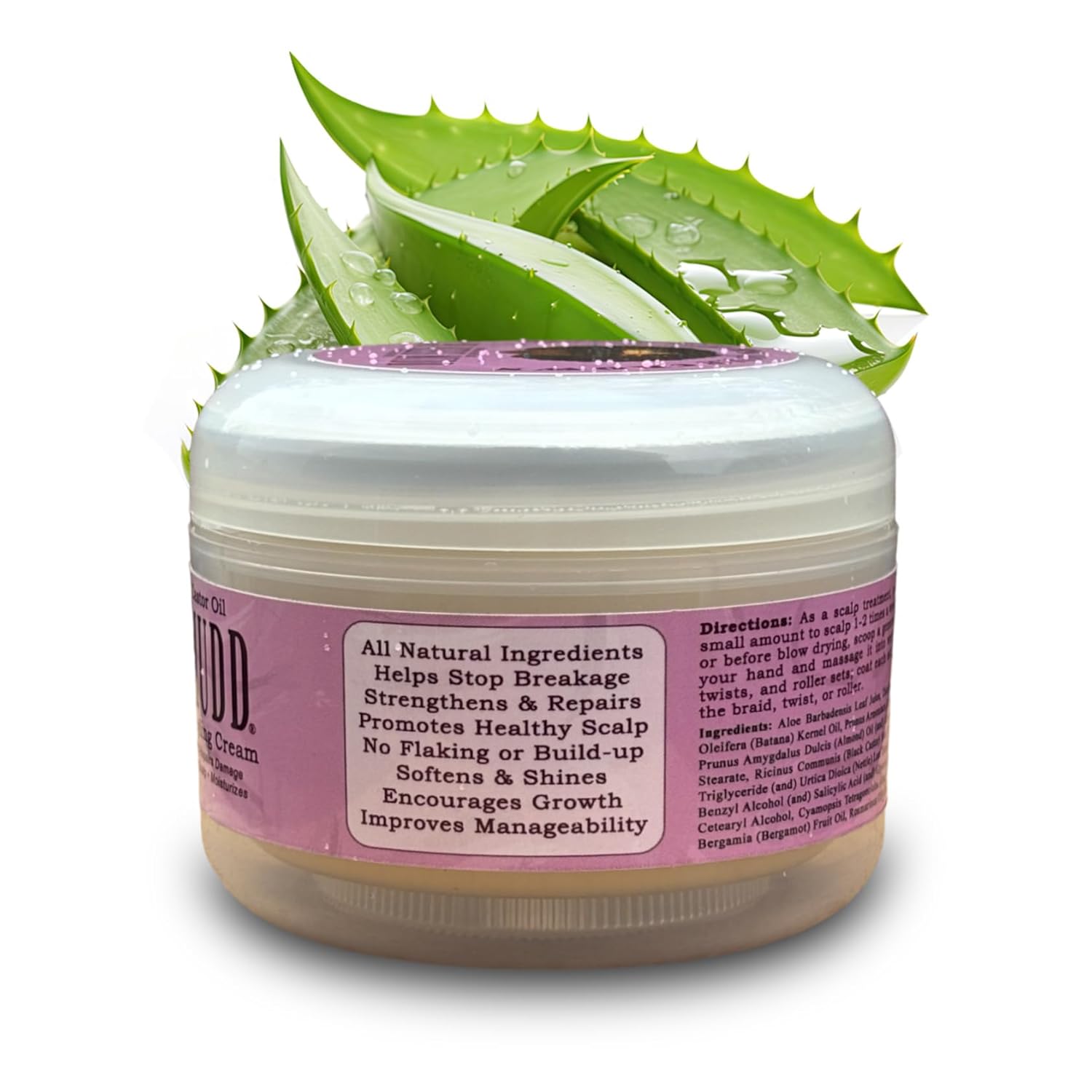 Princess Mudd Cabello hidratante  Ideal para Cornrows, trenzas francesas, etc.  para cabello texturizado seco y quebradizo dañado, 8 onzas líquidas