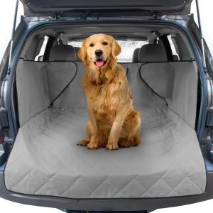 FrontPet – Funda acolchada de perro para la zona de carga de SUV, ajuste universal, para cualquier mascota La funda duradera cubre y protege tu FrontPet – Funda acolchada de perro para la zona de carga de SUV, ajuste universal, para cualquier mascota La funda duradera cubre y protege tu