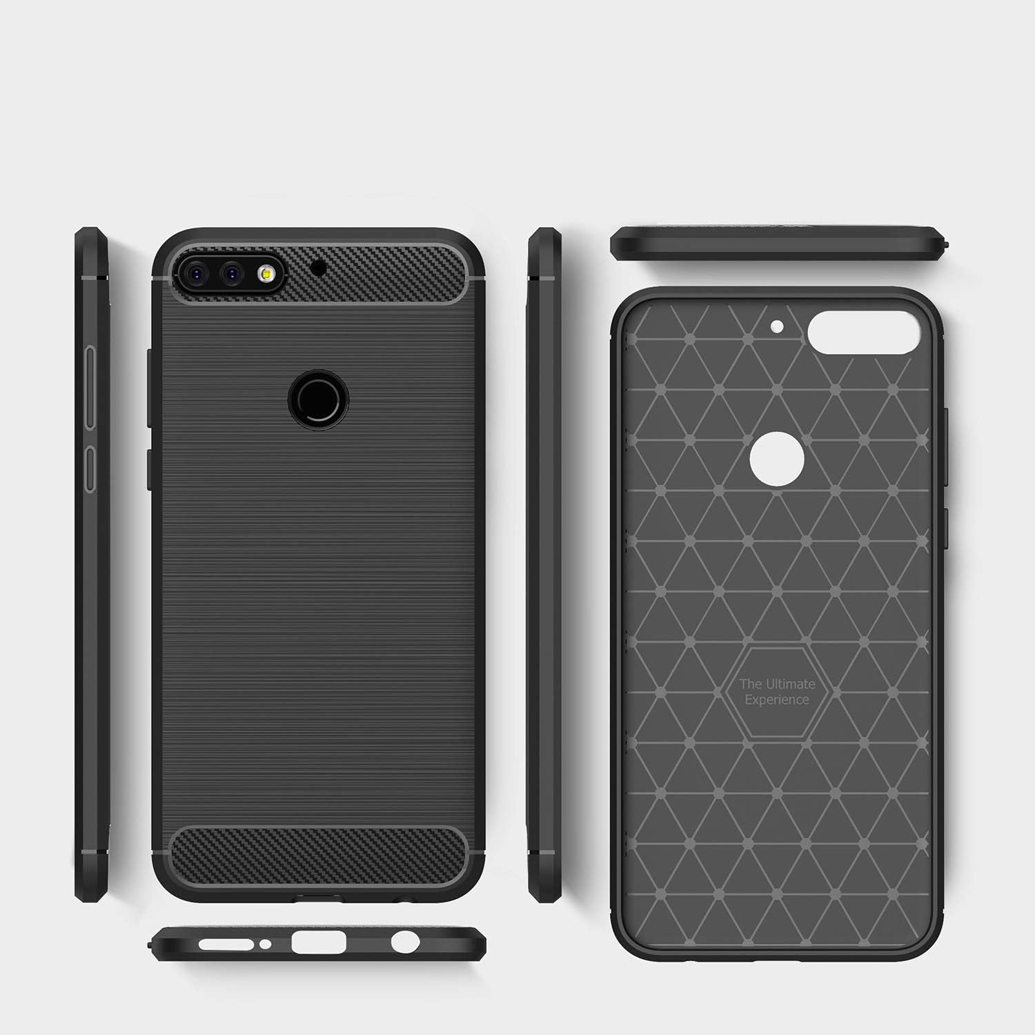 Funda para Huawei Mate SE, con protector de pantalla 3D para Huawei Mate SE (3 en 1), resistente a los arañazos, anticaídas, funda protectora de