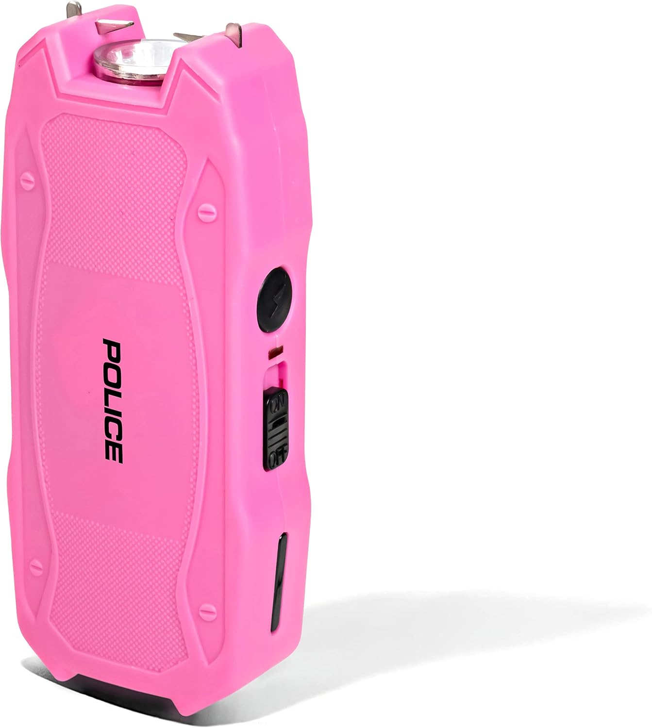 Police Stun Gun Burn Pepper Spray Combo Mujeres Hombres Autodefensa – 1901 Rosa