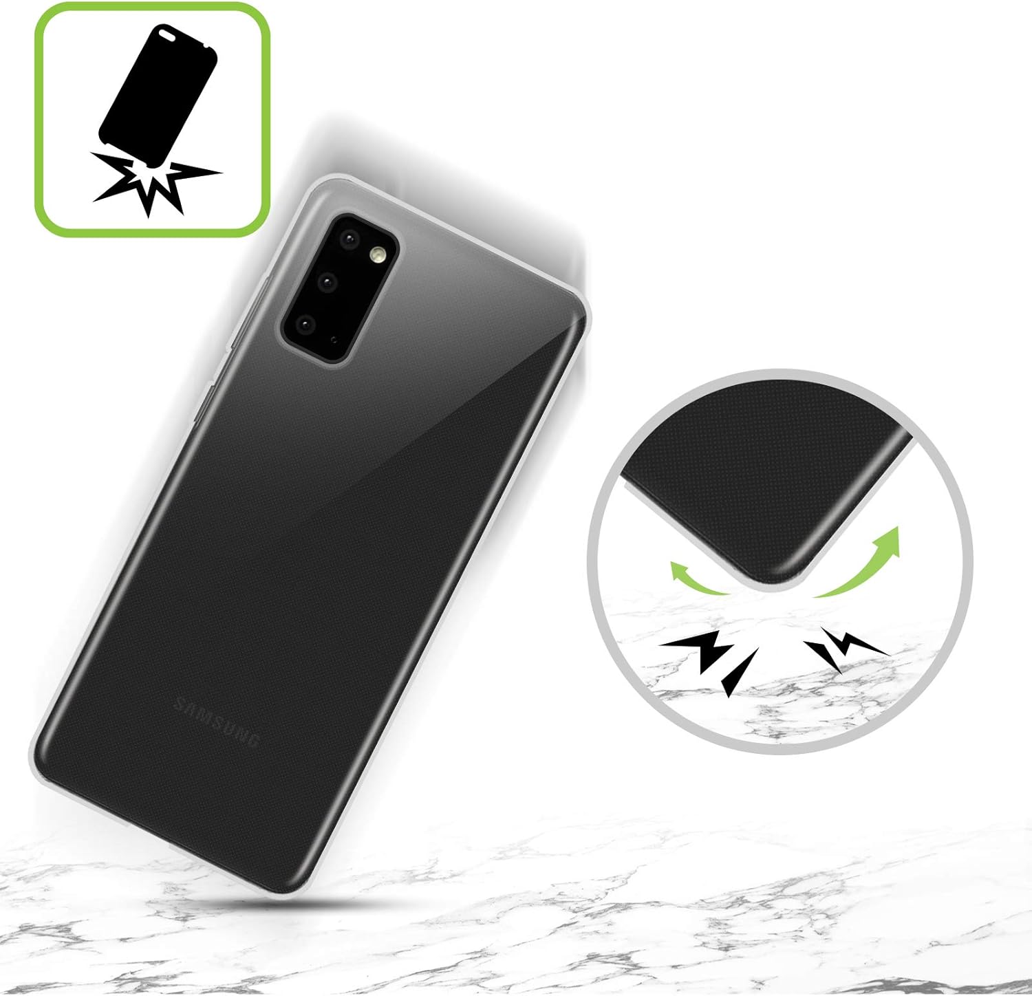 Head Case Designs Funda de gel suave con licencia oficial de Alchemy Gothic Nevermore Wing compatible con Samsung Galaxy S20 FE  5G