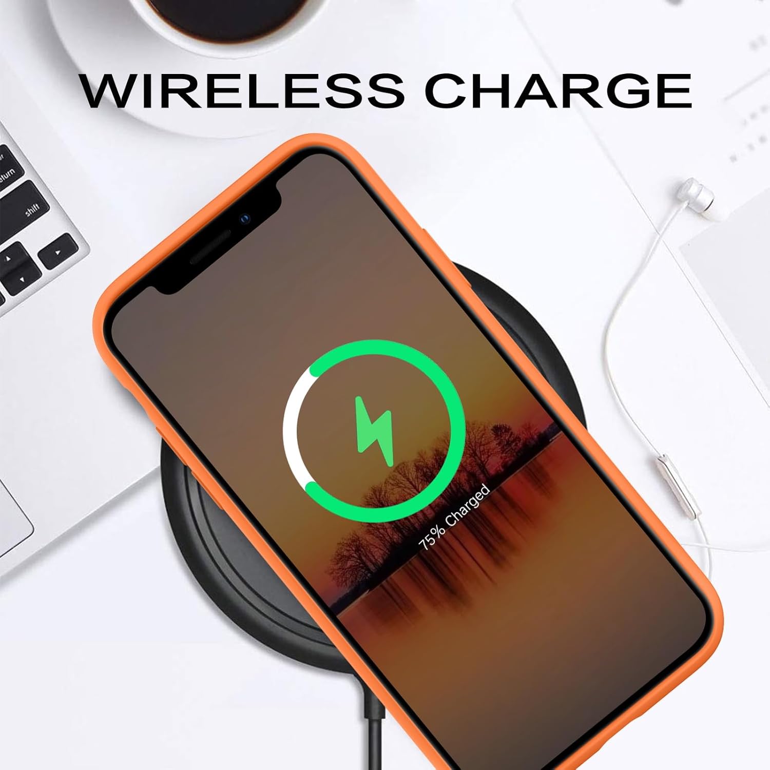 BENTOBEN Funda para iPhone 11, iPhone 11, funda delgada de silicona líquida de gel suave, antiarañazos, a prueba de golpes, con forro de microfibra