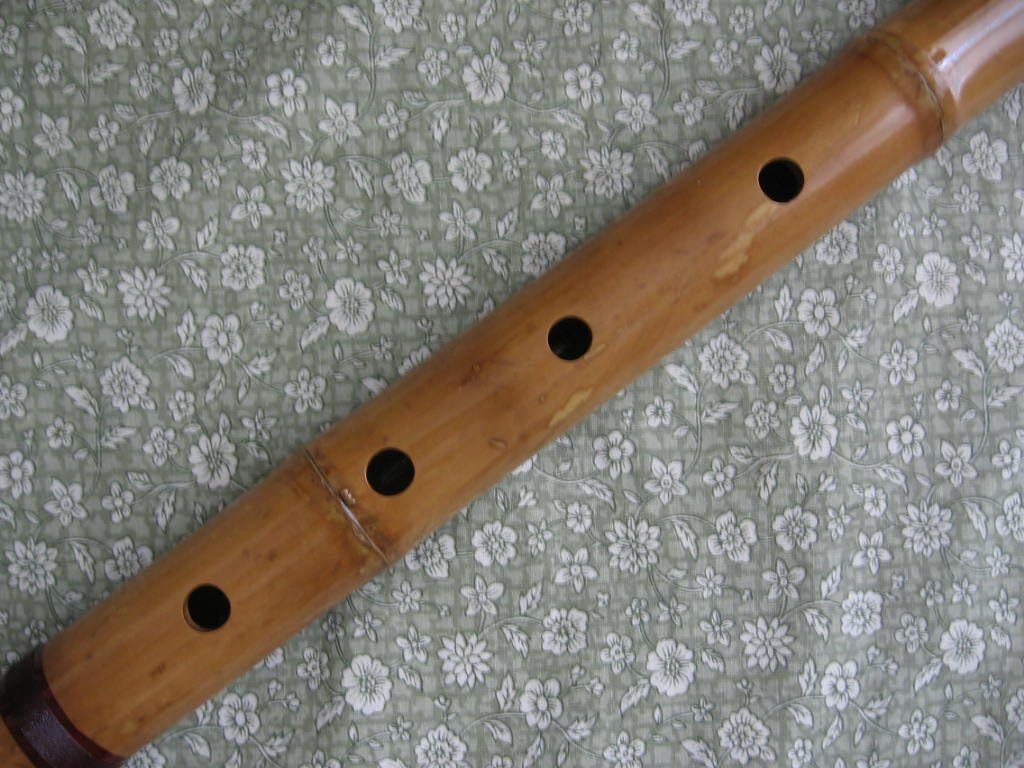 1.8 Pentatonic Shakuhachi sin Root End 5 Agujeros – Instrumento Zen Tradicional Notas reproducidas DFGAC