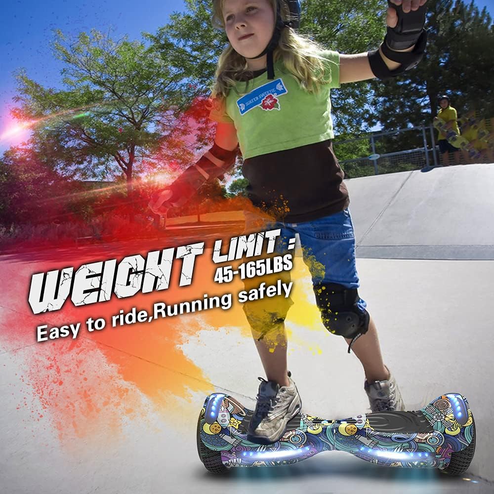 Patineta Hoverboard totalmente nueva, versión-HS2.0, color cromado y cubierta revestida. Scooter de dos ruedas con autoequilibrio, altavoz