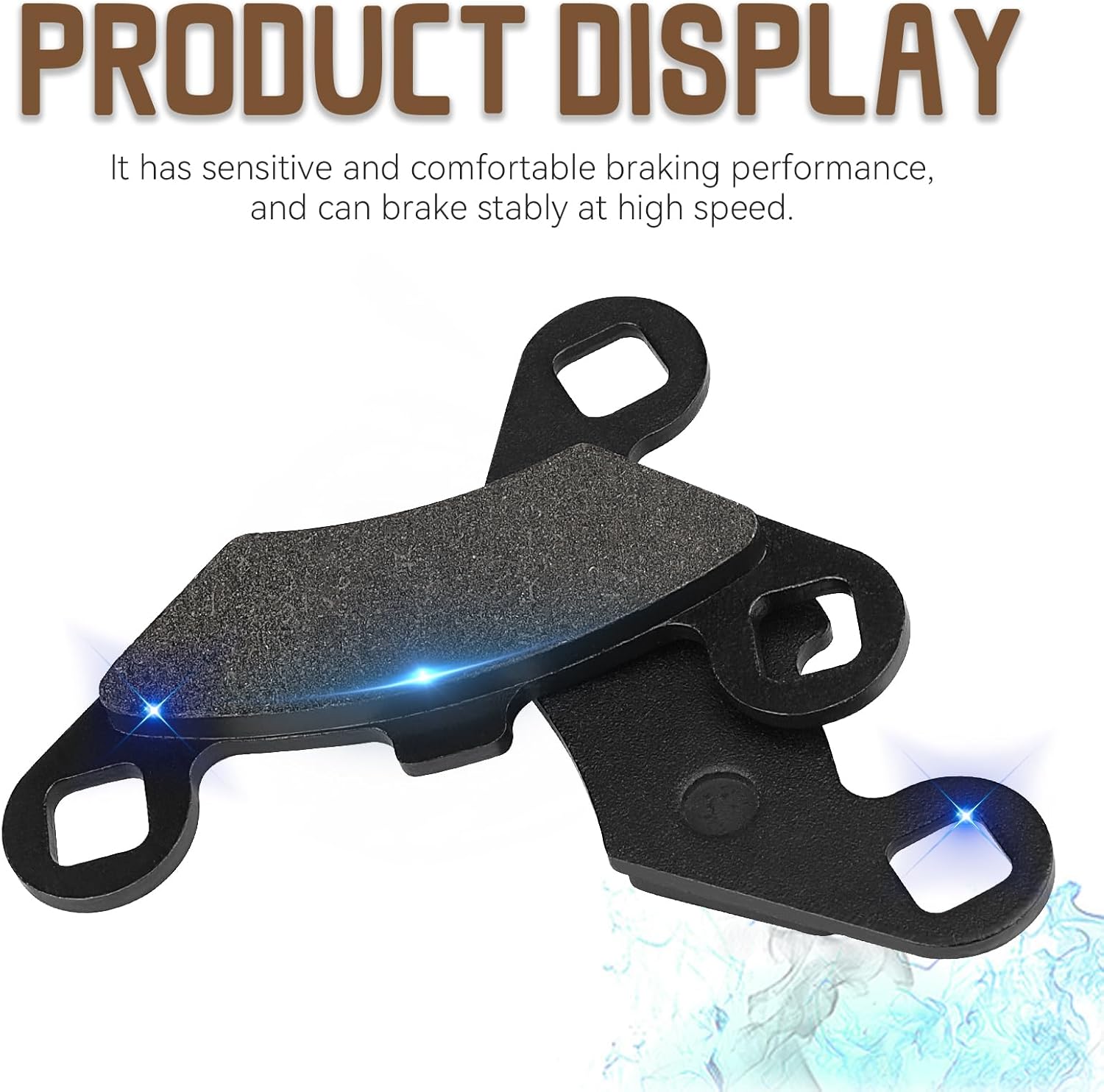 SOLLON Pastillas de freno delanteras y traseras para Polaris RZR 800 2008-2014 RZR S 800 RZR 800S 2009-2014 RZR 570 2012-2015