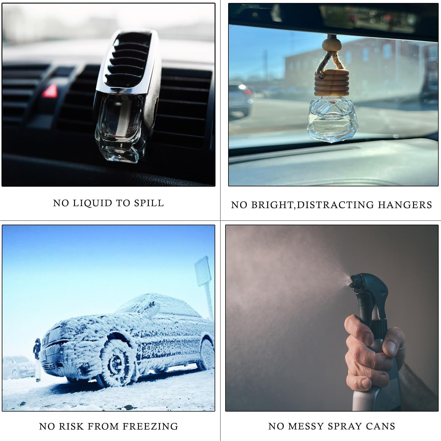 Wonder Wafers – Ambientadores para automóvil, paquete variado de 72 ambientadores de coche envueltos individualmente, 24 aromas (paquete de 72, 24