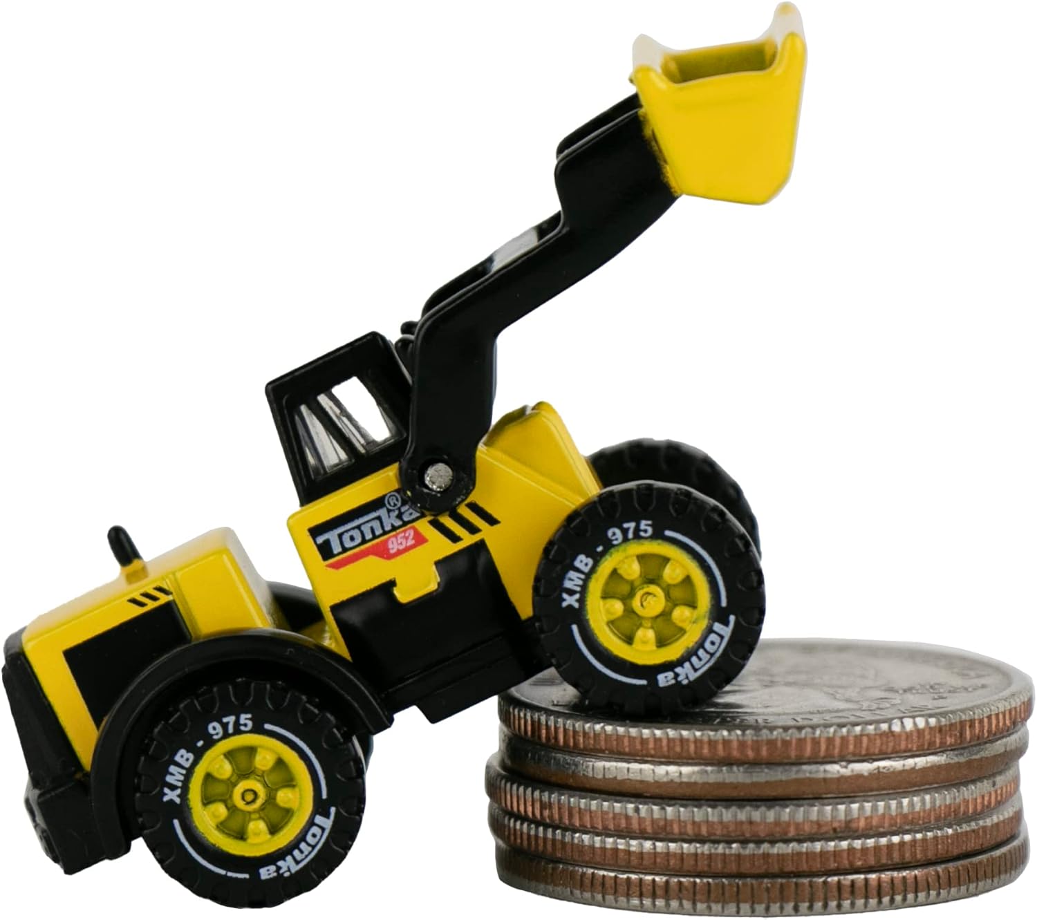La cargadora frontal Tonka más pequeña del mundo