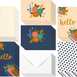 Tarjetas de felicitación para ella Floral y geométrica, Floral Tarjetas de felicitación para ella Floral y geométrica, Floral