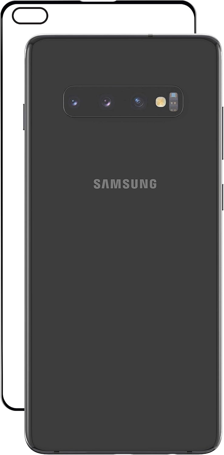 ZAGG 200302956 Invisbleshield Glass Fusion – Vidrio híbrido de ingeniería – Protector de pantalla – Hecho para Samsung Galaxy S10+