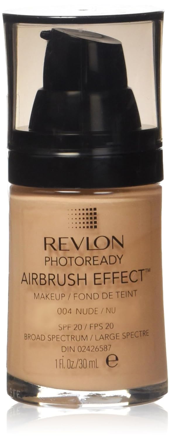 Revlon Photoready maquillaje efecto aerógrafo, 1.0 onzas líquida, Color piel (nude)