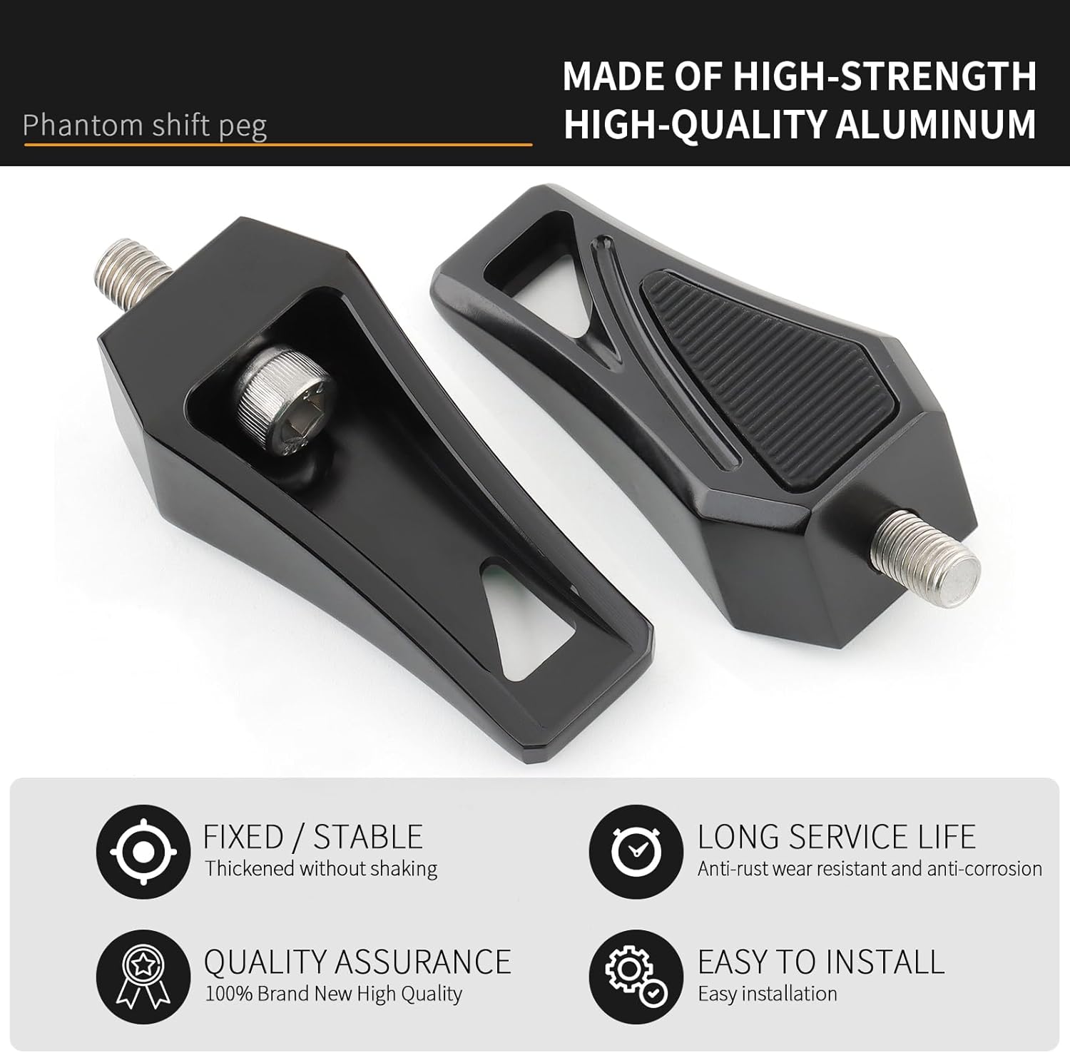 Phantom Shift – Clavijas de cambio para Harley Sportster XL 1200 883 Dyna Softail Touring Universal