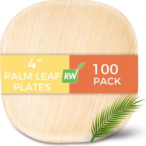 Restaurantware Plato cuadrado de hoja de palma Indo ecológico de 4 pulgadas perfecto para fiestas y eventos de catering – Color natural – Platos Restaurantware Plato cuadrado de hoja de palma Indo ecológico de 4 pulgadas perfecto para fiestas y eventos de catering – Color natural – Platos