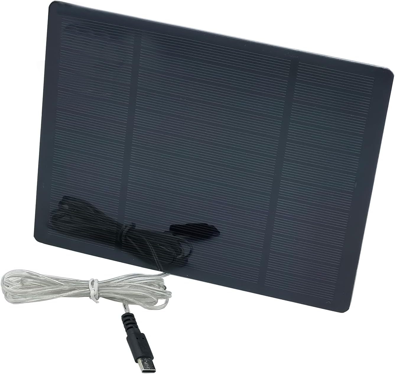 YIMU Cargador del panel solar, cargador del panel de carga del módulo fotovoltaico de la energía solar monocristalina de 3.5W 5V