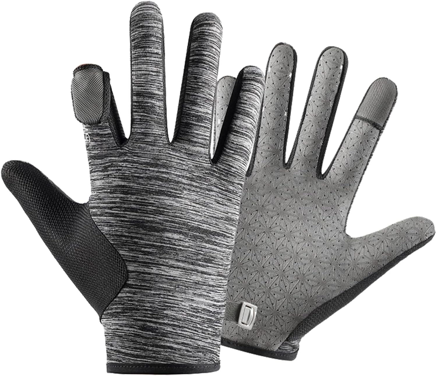 1 par de guantes de pesca con pantalla solar con apertura de dedos con palma antideslizante, guantes de pesca para hombres de verano, guantes de
