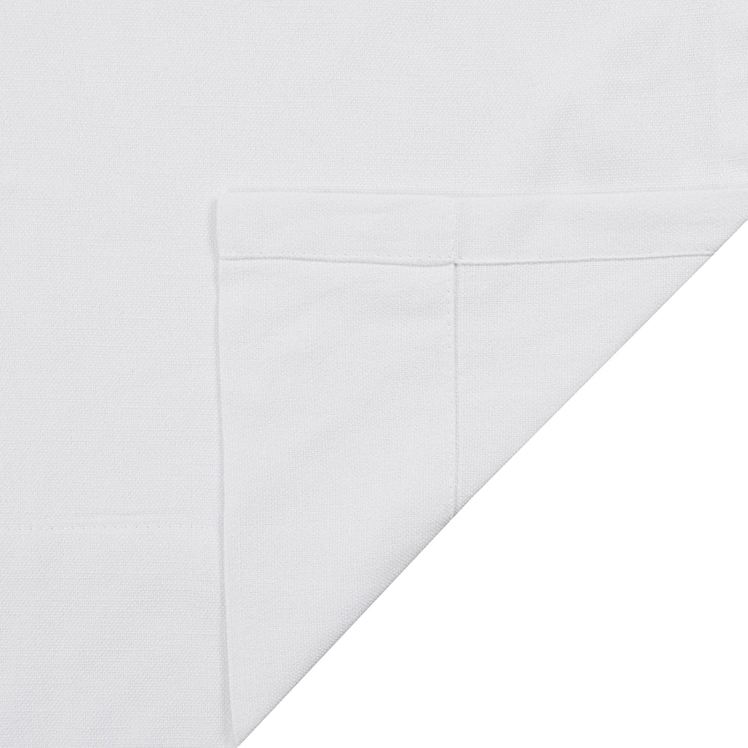 TWOPAGES Cortinas plisadas extralargas de algodón con diseño de pato de 120 pulgadas de largo, para habitación de invitados y cocina, cortinas