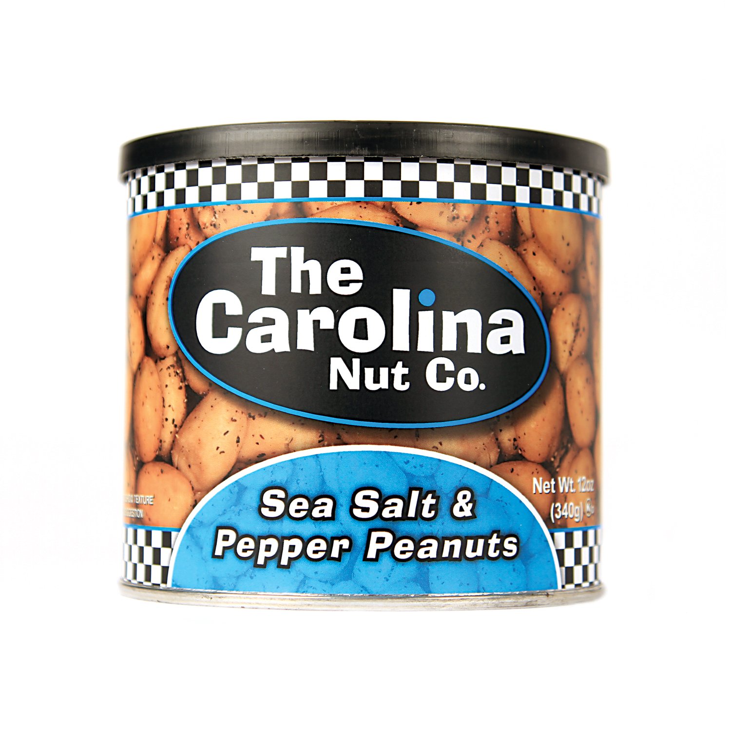 The Carolina Nut Company Peanuts, sal marina y pimienta, 12 onzas