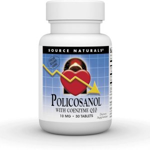 Fuente Natruals Policosanol con Coenzima Q10, 10 Mg – 30 Tabletas Fuente Natruals Policosanol con Coenzima Q10, 10 Mg – 30 Tabletas