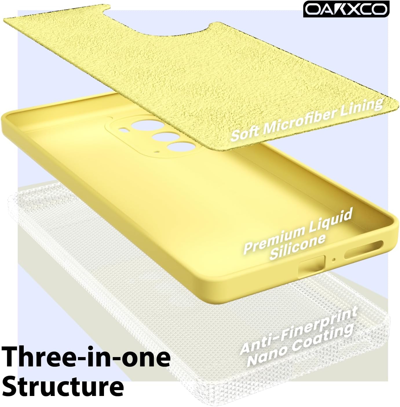 oakxco Funda para teléfono Moto Edge Plus 2022Edge Plus 5G UW 2022 de silicona líquida, bonita funda delgada de goma suave TPU lisa para mujeres y