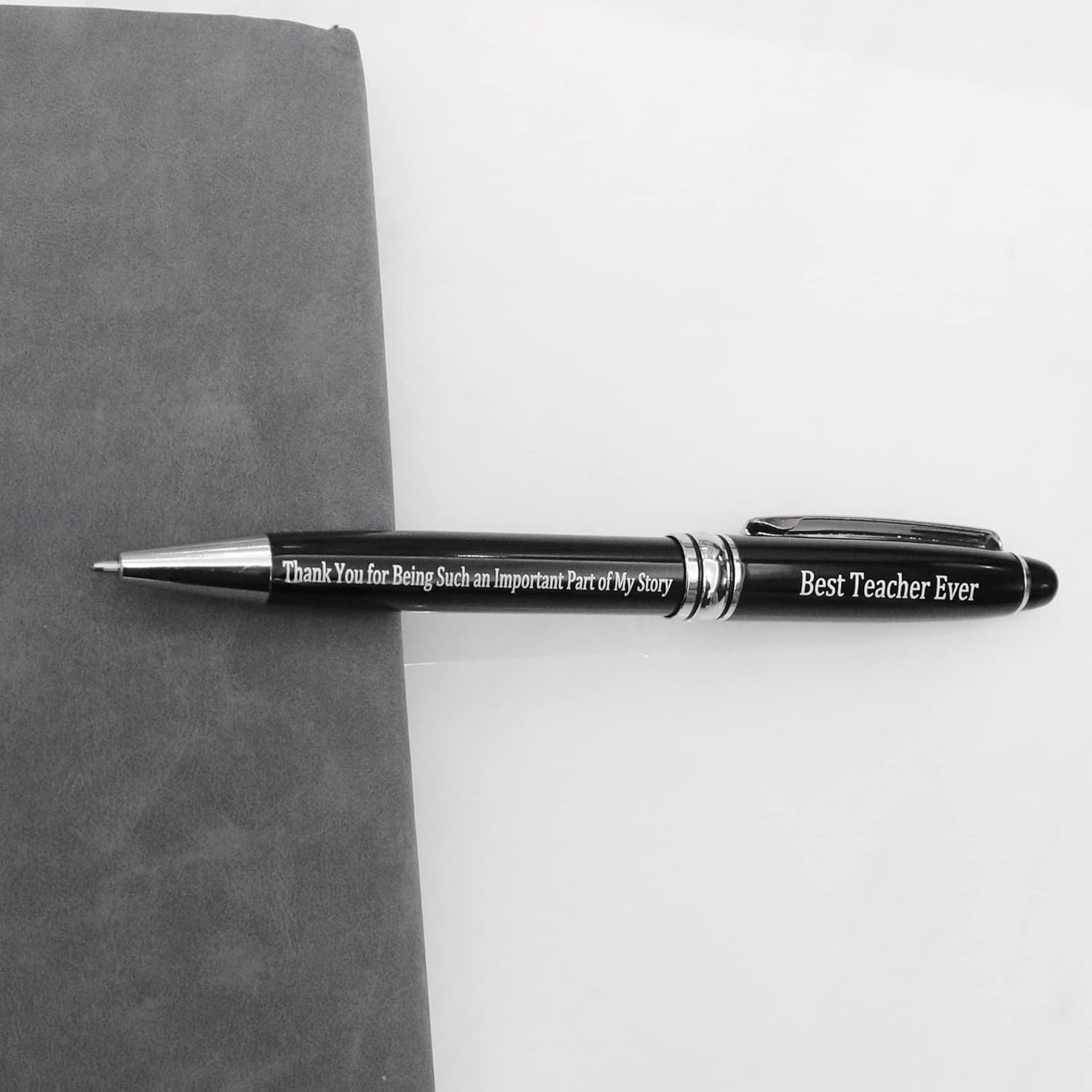 MRSLYFQH Bolígrafo de regalo de agradecimiento para profesores, regalos de agradecimiento personalizados para el escritorio del profesor (un