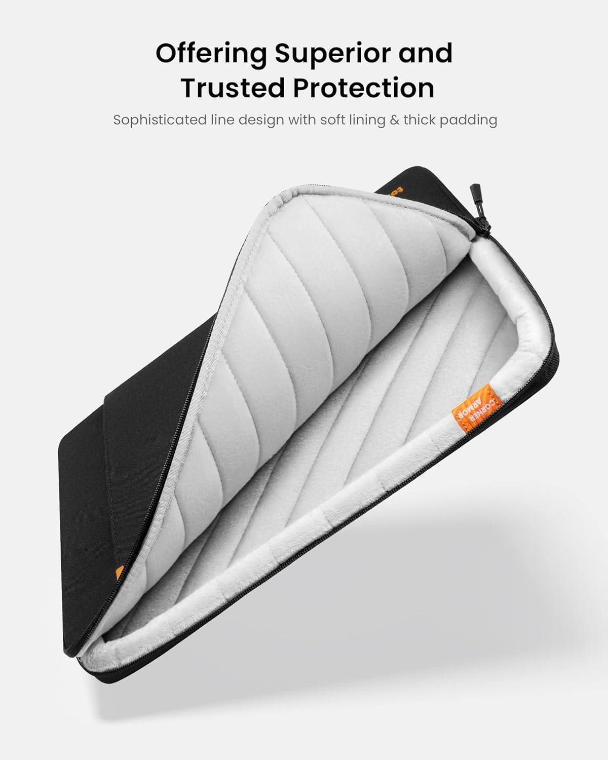 tomtoc Juego de fundas protectoras 360 para MacBook Air M2 A2941 2023 de 15 pulgadas Microsoft Surface de 15 pulgadas, Dell XPS 15 Plus, bolsa