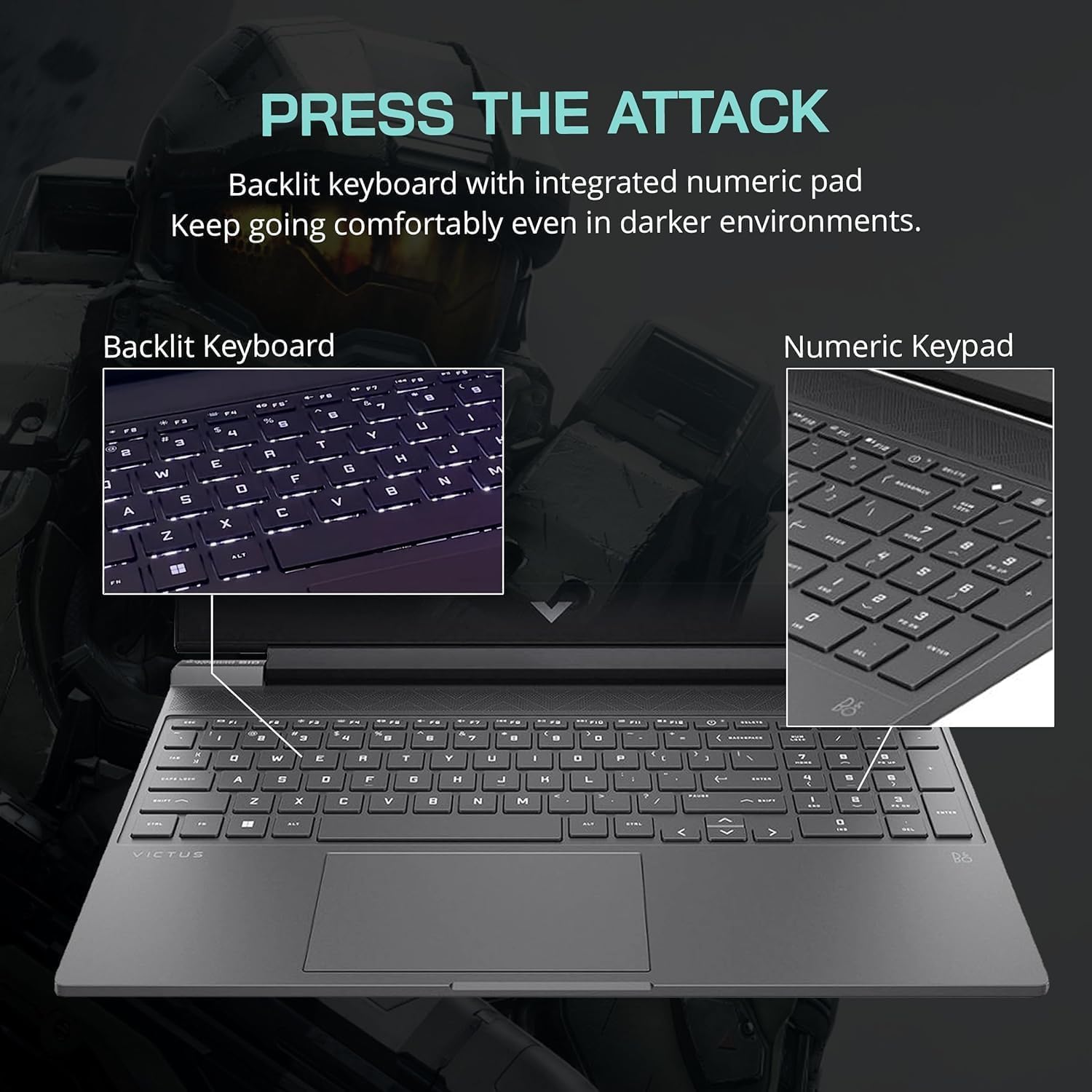 HP Victus Gaming Laptop 2023, pantalla FHD IPS de 15.6 pulgadas, AMD 6-Core Ryzen 5 7535HS (Beats i7-11800H), 16 GB DDR5, 1 TB SSD, NVIDIA GeForce