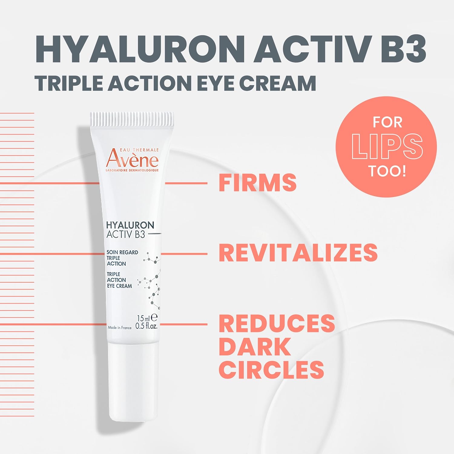 Eau Thermale Avene Hyaluron Activ B3 Triple Corrección Crema de Ojos
