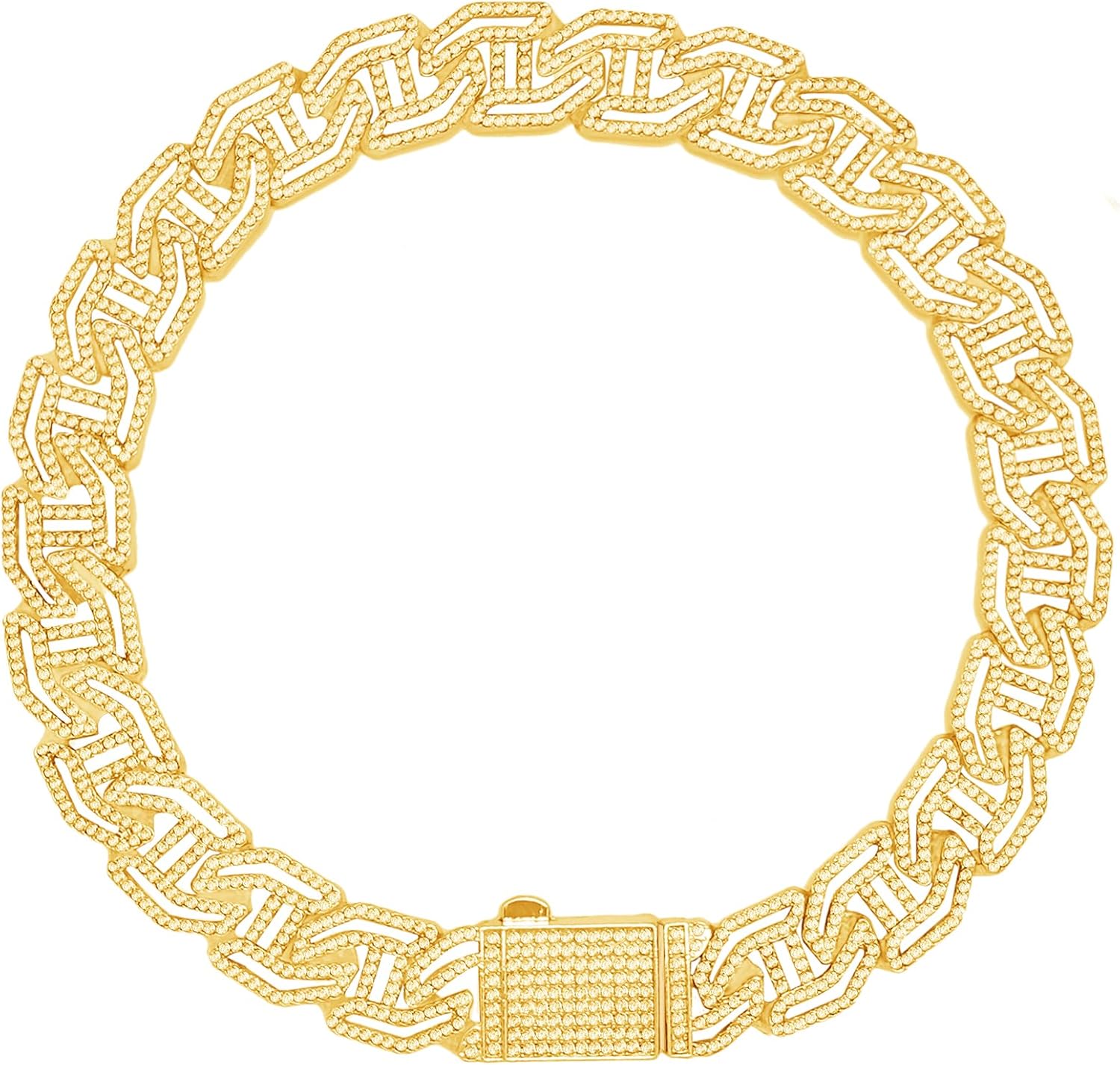 Collar de perro con diamantes con purpurina, collar de metal dorado con diseño de hebilla segura, accesorios de joyería para mascotas, para perros