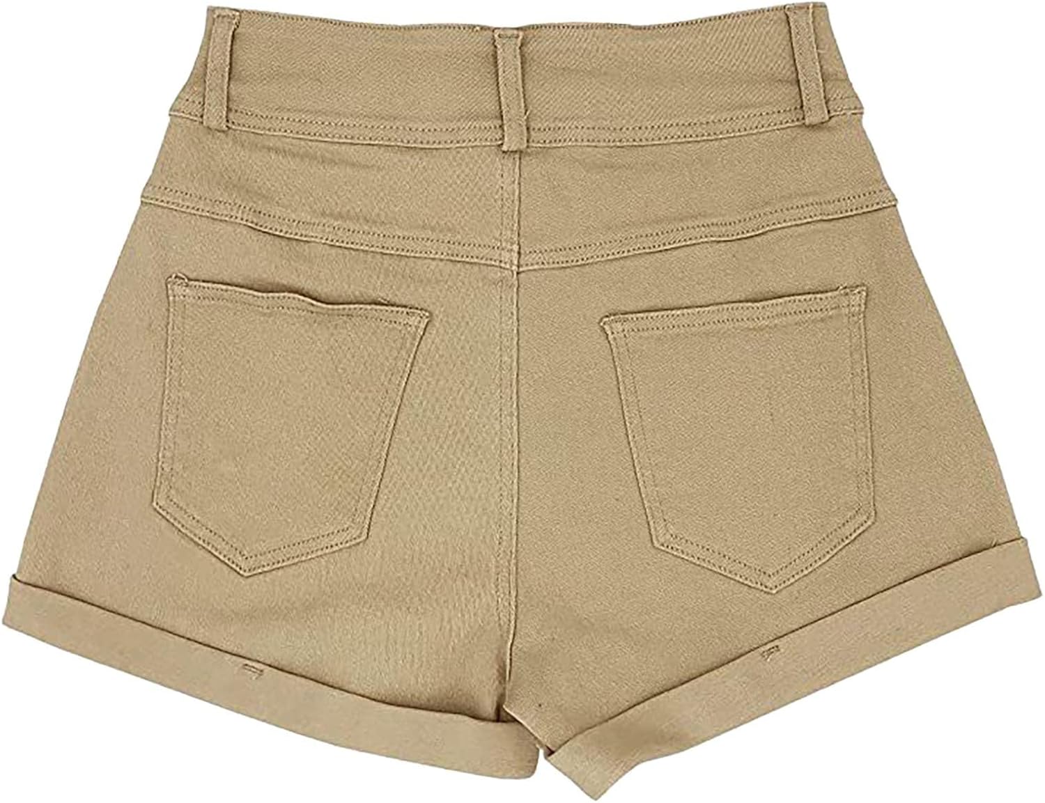 Womens Summer Shorts Casual Pockets Relaxe-Fit Twill Bermuda Cargo Shorts Loose Fit Hiking Cargo Pants