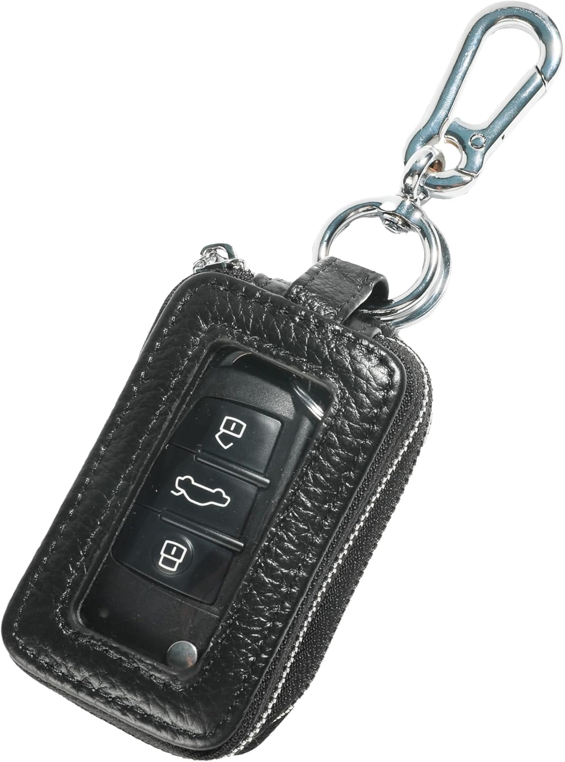 Funda para llavero, soporte de cuero para llavero, funda para llave inteligente, funda para llavero remoto, accesorios de automóvil, funda para
