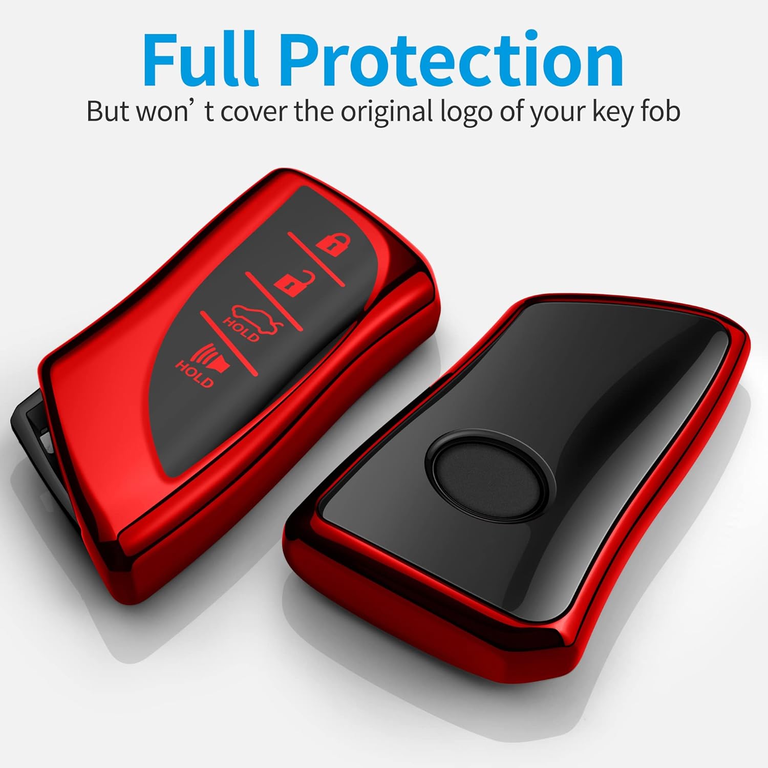 Tukellen Funda para llavero Lexus, funda de protección completa de TPU suave premium para Lexus ES350 ES300h UX200 LS500 LS500H LC500 LC500h llave