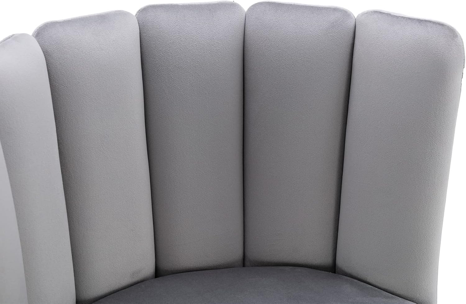 Kmax Juego de 2 taburetes de bar de 26 pulgadas, modernos taburetes de bar de terciopelo con reposapiés dorado, asiento de pétalos para isla de