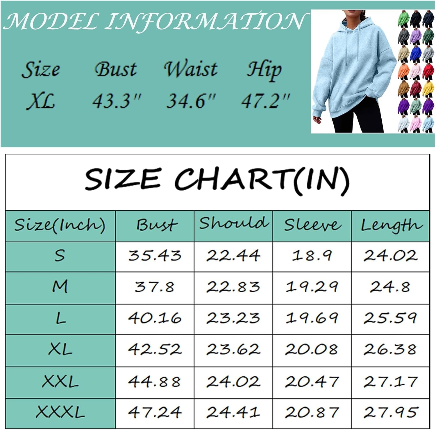 COTECRAM Sudaderas de gran tamaño para mujer, sudadera de manga larga con capucha, ropa de otoño e invierno 2023