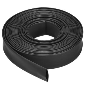 MECCANIXITY Tubo termorretráctil, relación 41, 1 pulgada de diámetro, 30 pies, tubo termorretráctil de doble pared, impermeable, sellado, negro MECCANIXITY Tubo termorretráctil, relación 41, 1 pulgada de diámetro, 30 pies, tubo termorretráctil de doble pared, impermeable, sellado, negro