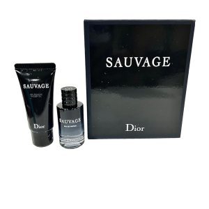 Dior SAUVAGE Perfume & Gel de Ducha Hombre Mini Set de Viaje (Perfume 0.3 fl oz 0.34 Fl Oz y Gel de Ducha 0.7 fl oz) Dior SAUVAGE Perfume & Gel de Ducha Hombre Mini Set de Viaje (Perfume 0.3 fl oz 0.34 Fl Oz y Gel de Ducha 0.7 fl oz)