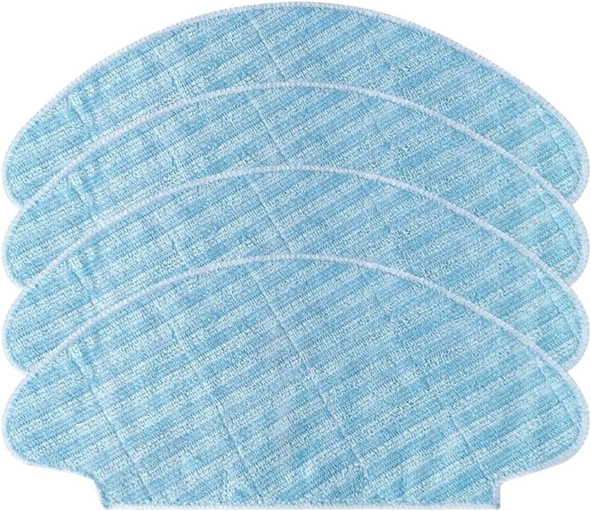 Repuestos para aspiradora, cepillo lateral, filtro Hepa, fregona, trapo. Compatible para Rowenta 20 40 50 (color  4 trapeadoras)