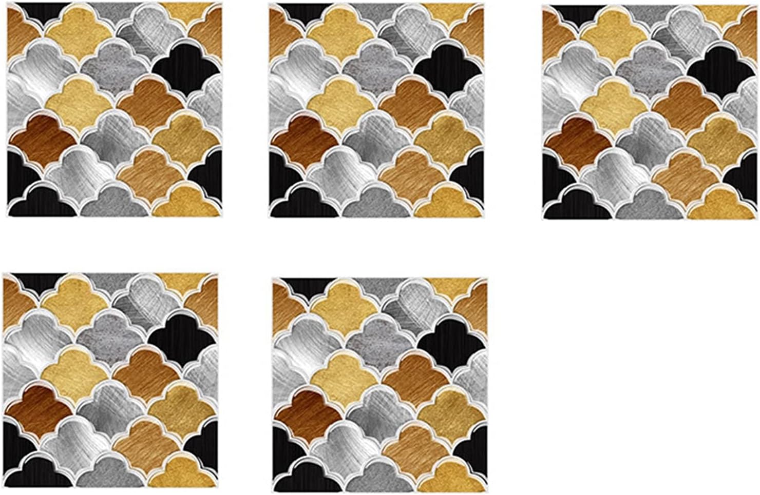 5 azulejos autoadhesivos de ladrillo para cocina, despegar y pegar, azulejos autoadhesivos 3D para salpicaduras de cocina, azulejos autoadhesivos 3D