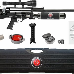 Hatsan Factor PCP – Rifle de aire de acción con palanca lateral con paquete Wearable4U incluido Hatsan Factor PCP – Rifle de aire de acción con palanca lateral con paquete Wearable4U incluido