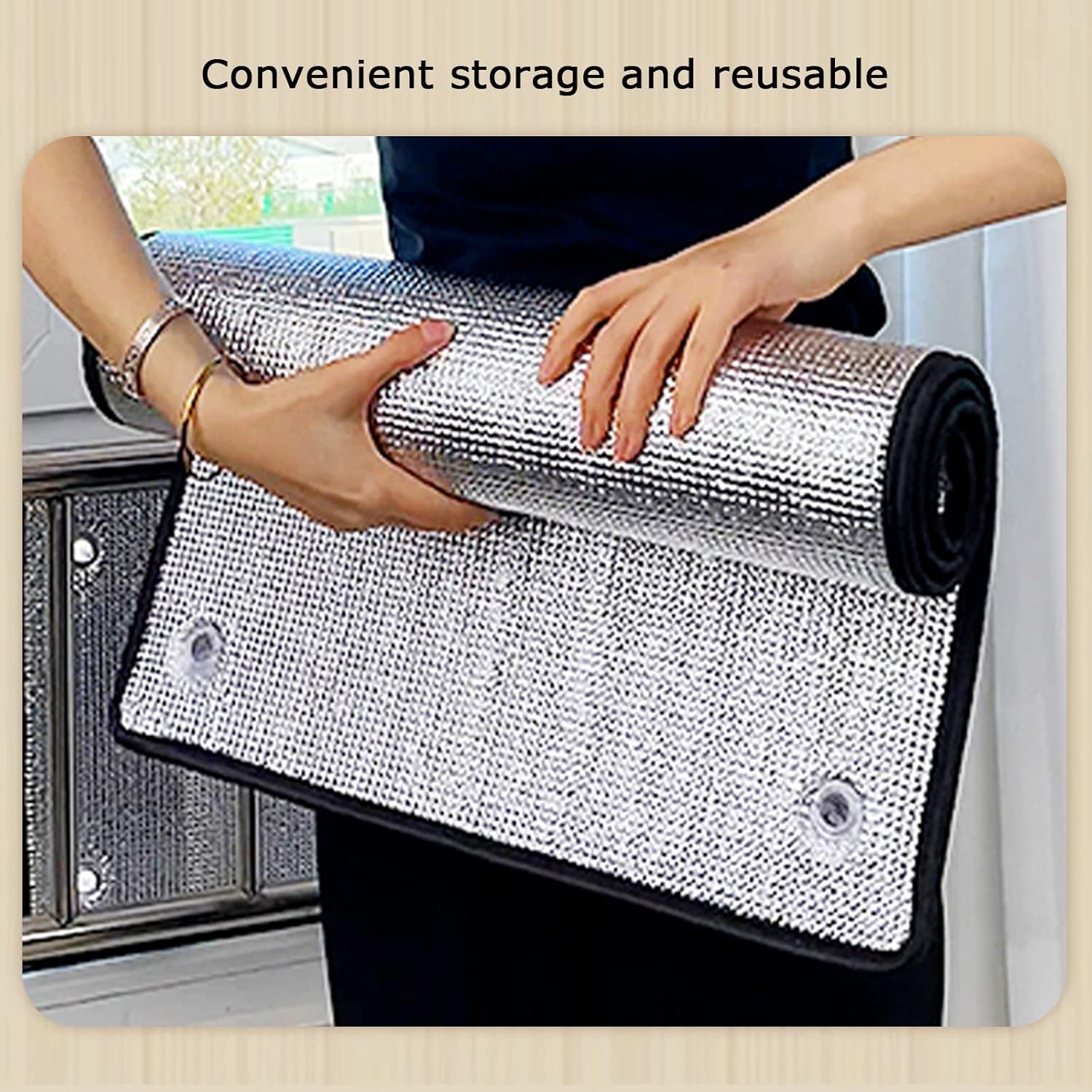 Película opaca de privacidad para ventana con bloqueo solar y antirrayos UV, para control de calor, película aislante de papel de aluminio sin