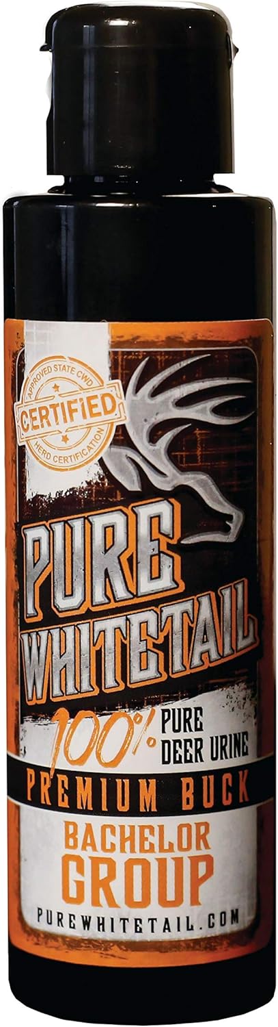 Pure Whitetail  Grupo de licenciatura  Orina de Buck de cola blanca  Orina fresca 100% pura de raspado  Aroma de cobertura de varios dólares  Pis de