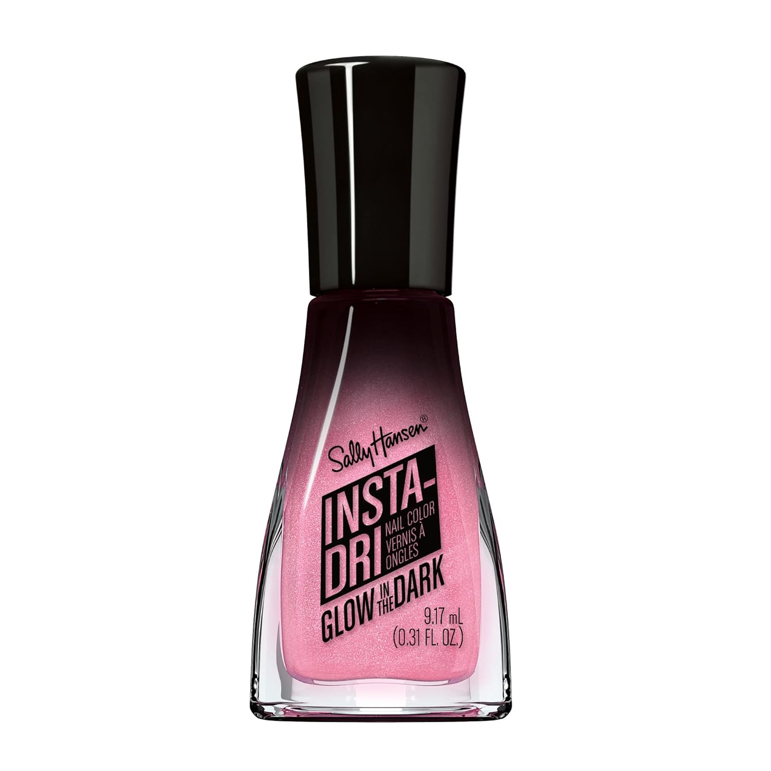 Sally Hansen Insta-Dri Esmalte de uñas, brilla en la oscuridad, Creep it Real, 0.5 onzas líquidas