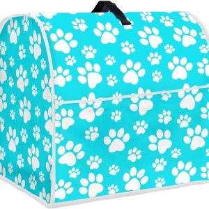 Funda para mezcladora de huellas de perro, funda para electrodomésticos de cocina, para cafetera, licuadora y batidora de pie, cubierta de licuadora Funda para mezcladora de huellas de perro, funda para electrodomésticos de cocina, para cafetera, licuadora y batidora de pie, cubierta de licuadora