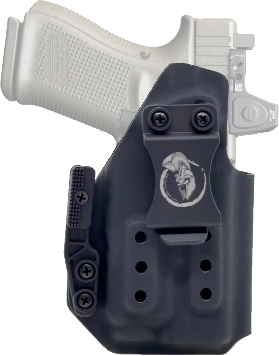 Javelin IWB Holster  Compatible with Glock 43  Glock 43X with Recover Tactical Rail GR43 with TLR-7 SUB (1913s)  Requires Custom Key
