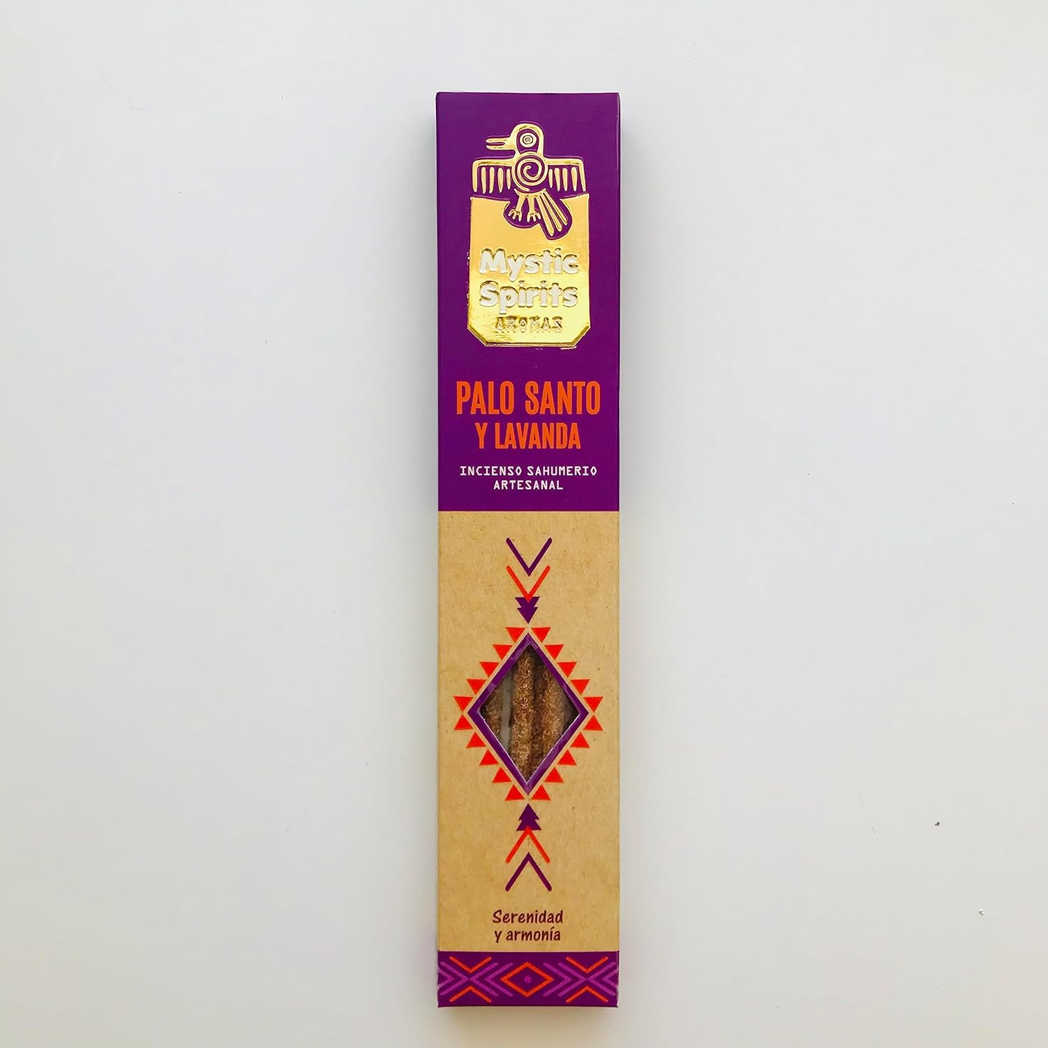 Varilla de incienso Palo Santo. 100% vegano. Hecho a mano. Sostenible. Eco. Libre de fragancias artificiales. Hasta 1 hora de duración. 8 unidades